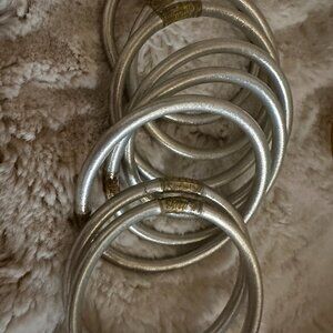 Budha Girl silver bracelets - medium